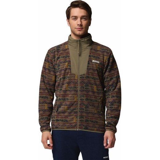 Polar męski Sequoia Grove Printed Full Zip Columbia ze sklepu SPORT-SHOP.pl w kategorii Bluzy męskie - zdjęcie 186468585
