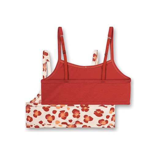 Sanetta Topy (2 szt.) w kolorze czerwono-beżowym Sanetta 164 Limango Polska wyprzedaż