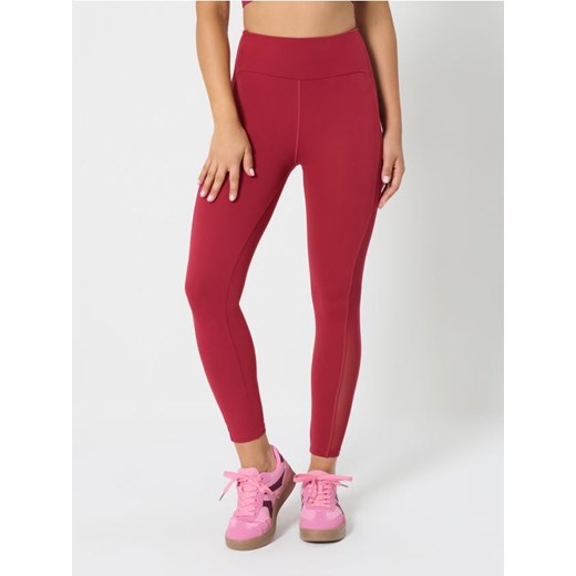 Sinsay - Legginsy sportowe - bordowy ze sklepu Sinsay w kategorii Spodnie damskie - zdjęcie 186471946