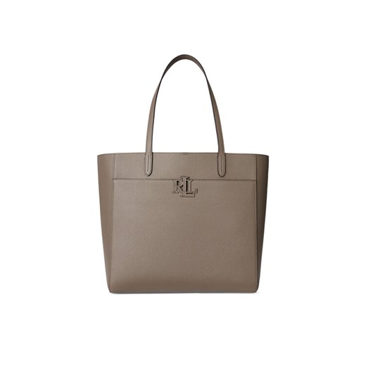 Torebka LAUREN RALPH LAUREN Large Cameryn 431960183009 Brązowy ze sklepu eobuwie.pl w kategorii Torby Shopper bag - zdjęcie 186472216