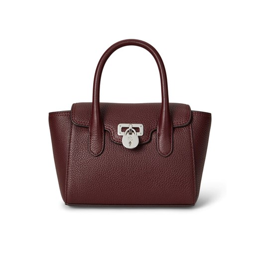 Torebka LAUREN RALPH LAUREN Small Tanner 431969349009 Bordowy ze sklepu eobuwie.pl w kategorii Torebki damskie - zdjęcie 186472217