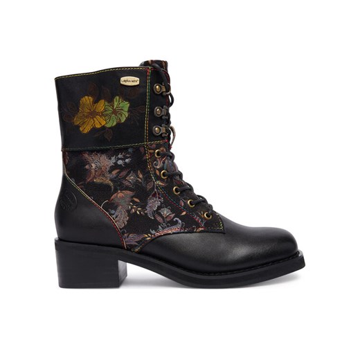 Trzewiki Laura Vita Ihclemo 03 Czarny ze sklepu eobuwie.pl w kategorii Botki - zdjęcie 186472247