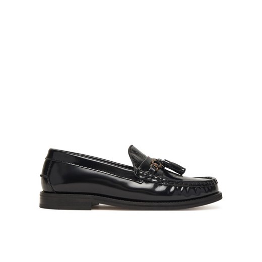 Loafersy Barbour Jen LFO0784BK91 Czarny ze sklepu eobuwie.pl w kategorii Lordsy damskie - zdjęcie 186472248