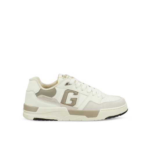 Sneakersy Gant 31631005 Écru ze sklepu eobuwie.pl w kategorii Buty sportowe męskie - zdjęcie 186472316