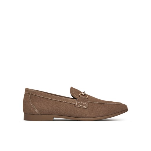 Loafersy JENNY HY60163-9 Beżowy ze sklepu eobuwie.pl w kategorii Lordsy damskie - zdjęcie 186472336