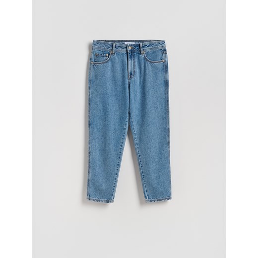 Reserved - Jeansy carrot fit - niebieski ze sklepu Reserved w kategorii Jeansy męskie - zdjęcie 186473965