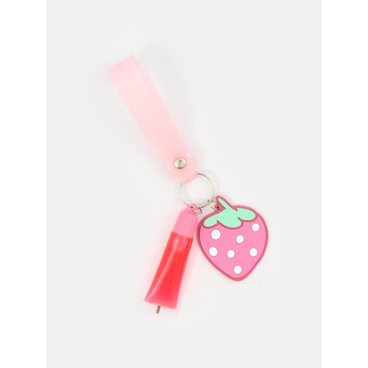 Sinsay - Błyszczyk do ust z zawieszką - różowy Sinsay One Size Sinsay