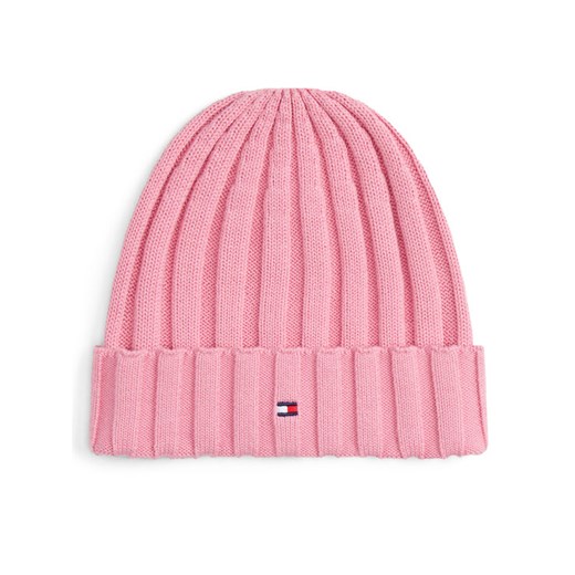 Tommy Hilfiger Czapka Small Flag AU0AU02004 Różowy ze sklepu MODIVO w kategorii Czapki dziecięce - zdjęcie 186475009