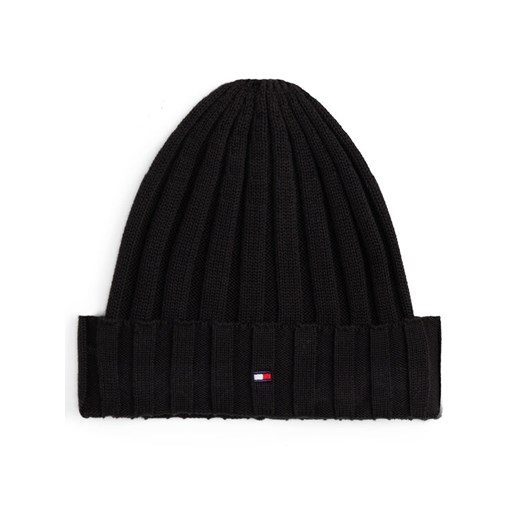 Tommy Hilfiger Czapka Small Flag AU0AU02004 Czarny ze sklepu MODIVO w kategorii Czapki dziecięce - zdjęcie 186475056