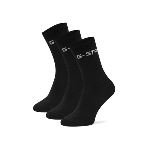 G-Star Raw Skarpety długie AS_G_STAR_001W_SS25 (3-PACK) Czarny 43_46 MODIVO