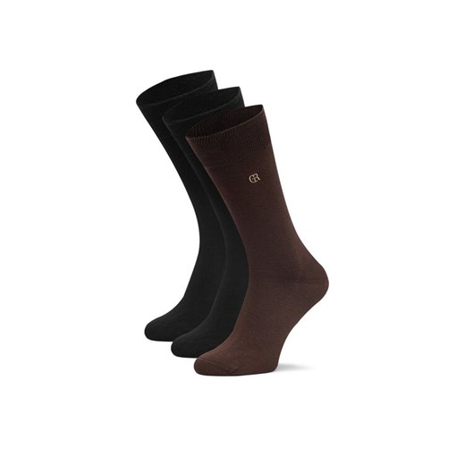Gino Rossi Skarpety długie CEO_AS_GR_01_W_AW25 (3-pack). Czarny ze sklepu MODIVO w kategorii Skarpetki męskie - zdjęcie 186475069