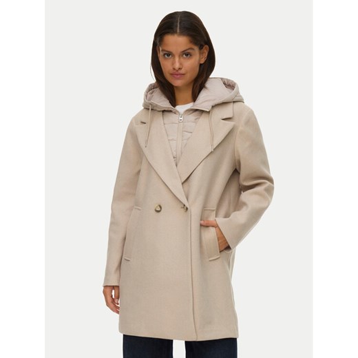 Vero Moda Płaszcz przejściowy Grace 10332379 Beżowy Regular Fit ze sklepu MODIVO w kategorii Płaszcze damskie - zdjęcie 186475128