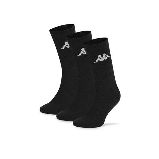 Kappa Skarpety długie Z4448_AW24 (3-PACK) Czarny ze sklepu MODIVO w kategorii Skarpetki damskie - zdjęcie 186475207