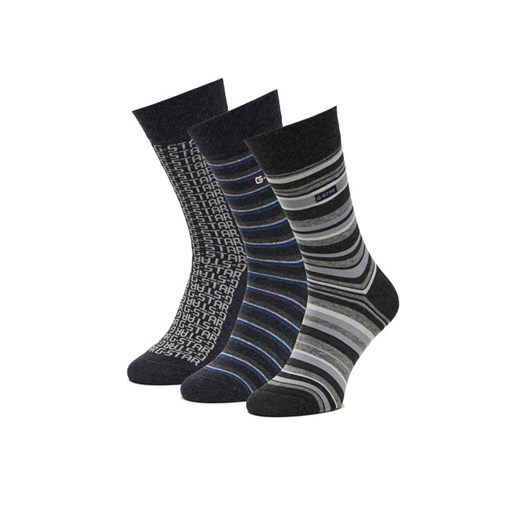 G-Star Raw Stopki AS_G-STAR_W_047_SS25 (3-PACK) Czarny ze sklepu MODIVO w kategorii Skarpetki męskie - zdjęcie 186475217