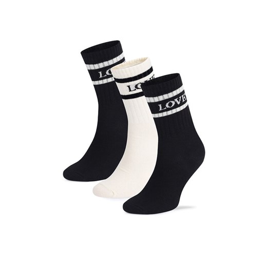 Fila Skarpety długie F3608-AW24 (3-pack) Czarny Fila 35_38 MODIVO