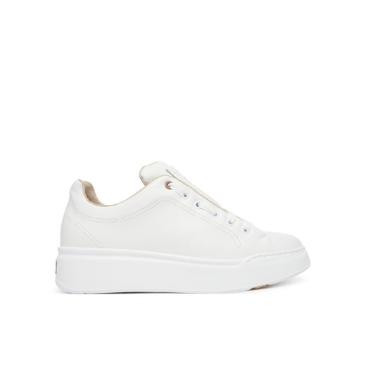 Max Mara Sneakersy Maxiv 2524766132650 Biały ze sklepu MODIVO w kategorii Buty sportowe damskie - zdjęcie 186475246
