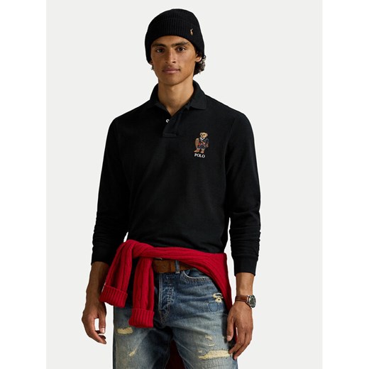 Polo Ralph Lauren Polo 710981793002 Czarny Classic Fit ze sklepu MODIVO w kategorii T-shirty męskie - zdjęcie 186475268