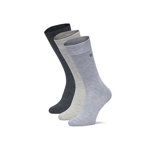 Gino Rossi Skarpety długie CEO_AS_GR_01_W_AW25 (3-pack). Szary ze sklepu MODIVO w kategorii Skarpetki męskie - zdjęcie 186475307