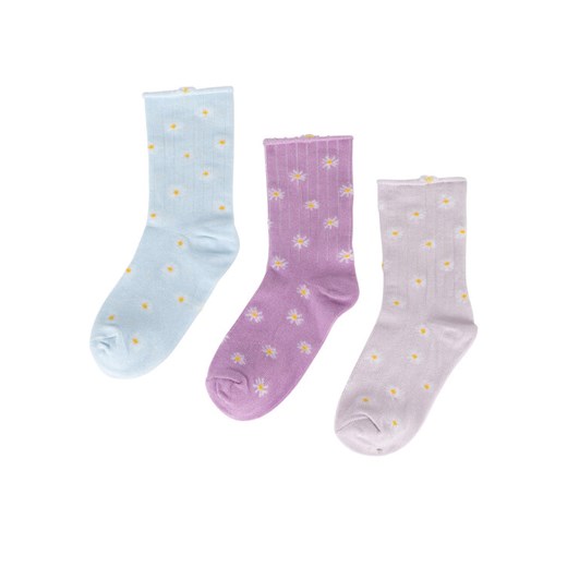 JENNY Skarpety długie 7KB-002-SS25 (3-pack) Niebieski ze sklepu MODIVO w kategorii Skarpetki dziecięce - zdjęcie 186475379