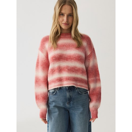 Reserved - Sweter w paski - wielobarwny Reserved M Reserved wyprzedaż