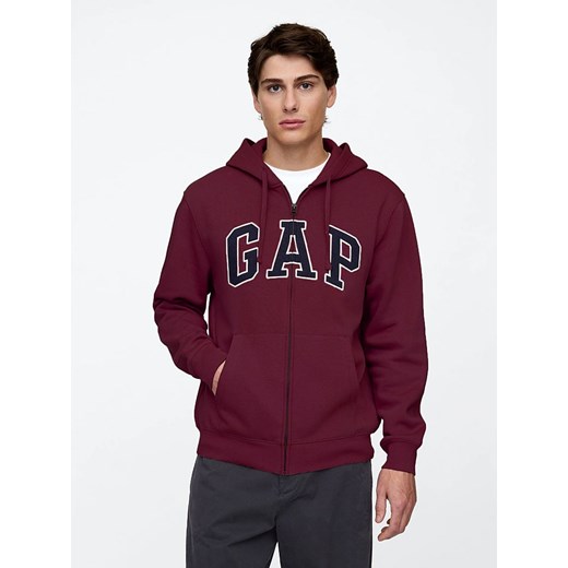 GAP Bluza w kolorze bordowym ze sklepu Limango Polska w kategorii Bluzy męskie - zdjęcie 186477656