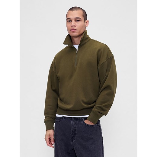 GAP Bluza w kolorze khaki ze sklepu Limango Polska w kategorii Bluzy męskie - zdjęcie 186477727