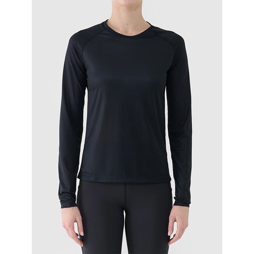 4F Koszulka sportowa w kolorze czarnym ze sklepu Limango Polska w kategorii Bluzki damskie - zdjęcie 186478089