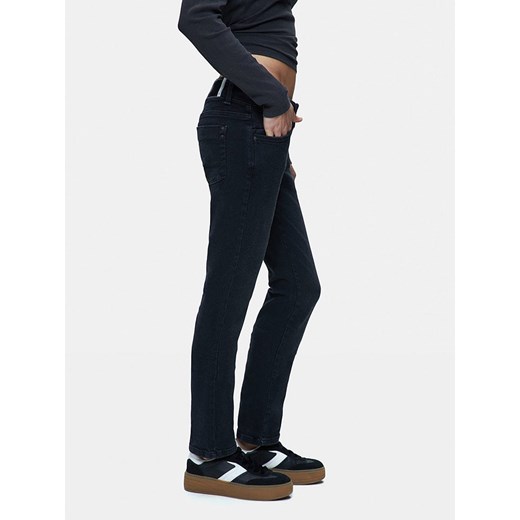 LTB Dżinsy &quot;Molly 200&quot; - Slim fit - w kolorze czarnym W34/L34 Limango Polska wyprzedaż