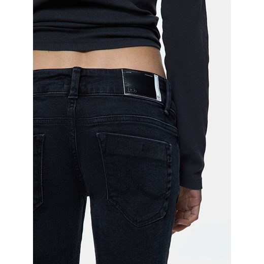 LTB Dżinsy &quot;Molly 200&quot; - Slim fit - w kolorze czarnym W28/L32 okazyjna cena Limango Polska