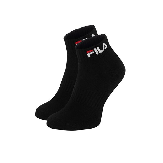 Skarpety krótkie Fila F4403-AW24 (2-pack) Czarny ze sklepu eobuwie.pl w kategorii Skarpetki męskie - zdjęcie 186478259