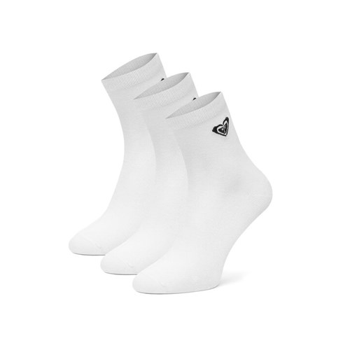 Skarpety krótkie Roxy AS_ROXY_06Z_SS25 (3-PACK) Biały 39_42 eobuwie.pl