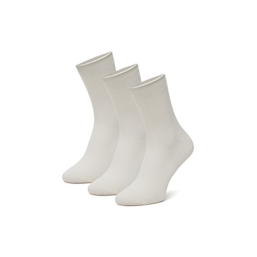 Skarpety długie Nine West BR_NW_01_Z_SS25 (3 PACK) Biały ze sklepu eobuwie.pl w kategorii Skarpetki damskie - zdjęcie 186478327