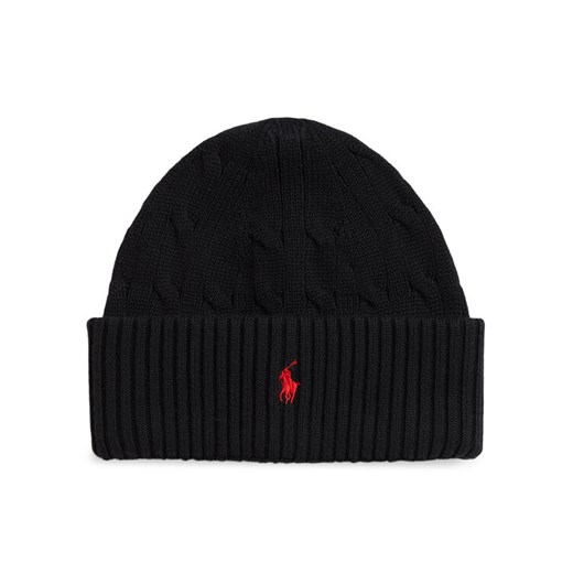 Czapka Polo Ralph Lauren 323980663003 Czarny ze sklepu eobuwie.pl w kategorii Czapki dziecięce - zdjęcie 186478335