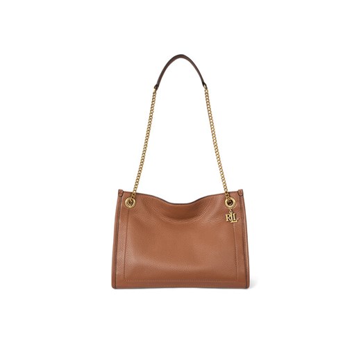 Torebka LAUREN RALPH LAUREN Brdly Md 431980173001 Brązowy ze sklepu eobuwie.pl w kategorii Torebki damskie - zdjęcie 186478338