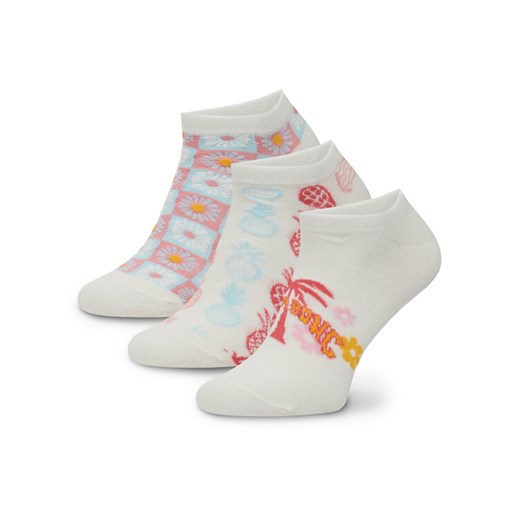Skarpety krótkie Billabong AS_BILLABONG_04S_SS25 (3-PACK) Biały ze sklepu eobuwie.pl w kategorii Skarpetki damskie - zdjęcie 186478339