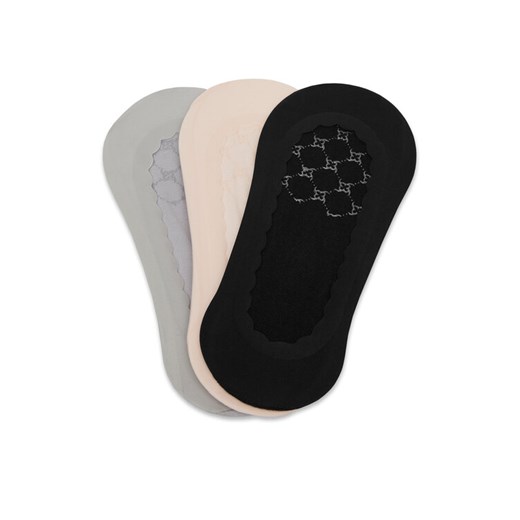 Stopki Nine West LA_NW_4WB_006_SS25 (3-PACK) MIX Kolorowy ze sklepu eobuwie.pl w kategorii Skarpetki damskie - zdjęcie 186478406