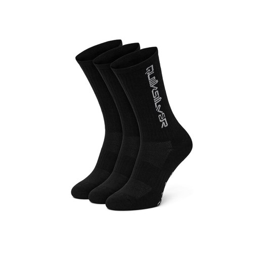 Skarpety długie Quiksilver AS_QUIKSILVER_100W_SS25 (3-PACK) Czarny Quiksilver 39_42 eobuwie.pl