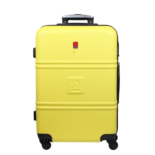 walizka średnia  Art Class Collection 64 cm żółta ze sklepu Słoń Torbalski w kategorii Walizki - zdjęcie 186479038