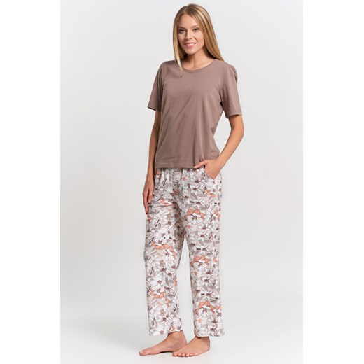 Piżama Moraj PDD4900-026 ecru ze sklepu kontri.pl w kategorii Piżamy damskie - zdjęcie 186479749