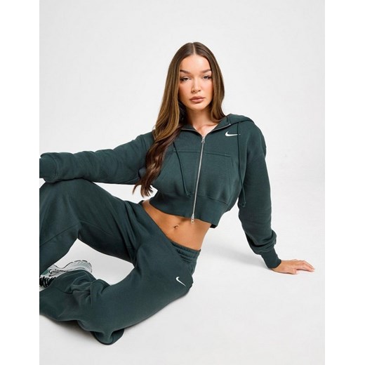 NIKE BLUZA ROZPINANA Z KAPTUREM W NSW PHNX FLC CRP ze sklepu JD Sports  w kategorii Bluzy damskie - zdjęcie 186480247