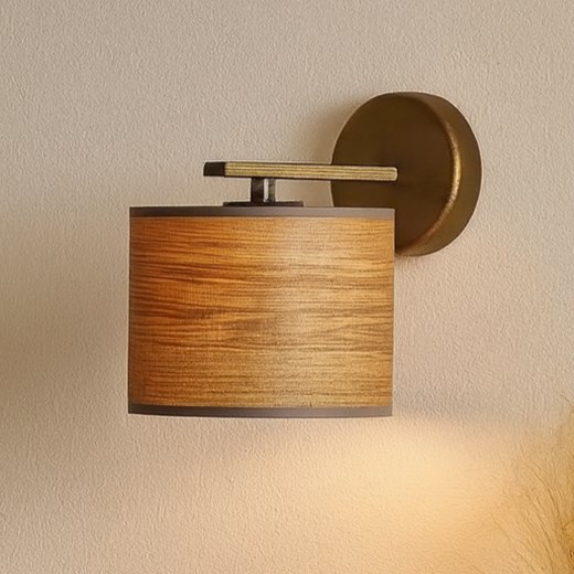 Nowoczesny kinkiet ścienny do salonu LUANDA ECO - id: 6468 - marki Ciekot Partners Sp. Z O. O. - 186480375 Nowoczesny kinkiet ścienny do salonu LUANDA ECO ze sklepu Lysne w kategorii Lampy ścienne - zdjęcie 186480375