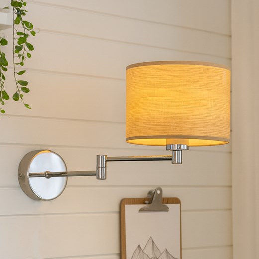 Nowoczesny kinkiet z regulowanym ramieniem do czytania BRAGE ECO - id: 7464 - marki Ciekot Partners Sp. Z O. O. - 186480405 Nowoczesny kinkiet z regulowanym ramieniem do czytania BRAGE ECO ze sklepu Lysne w kategorii Lampy ścienne - zdjęcie 186480405