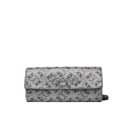 Torebka PINKO Love Tiny Brids Wallet C AI 25-26 PCPL 103765 A20D Srebrny ze sklepu eobuwie.pl w kategorii Listonoszki - zdjęcie 186481286