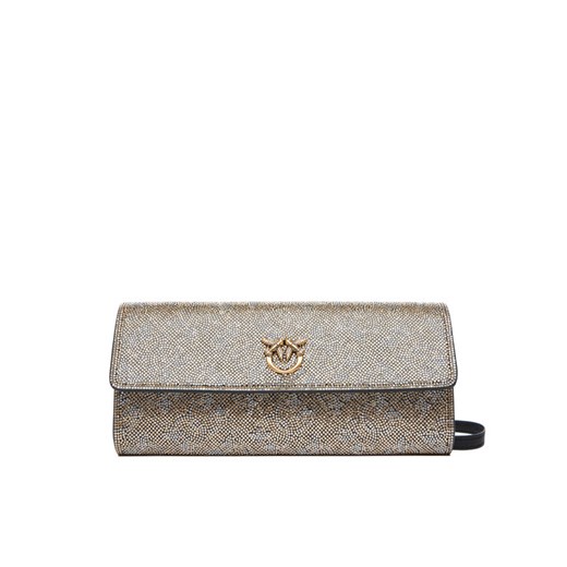 Torebka PINKO Love Tiny Brids Wallet C AI 25-26 PCPL 103765 A20D Złoty ze sklepu eobuwie.pl w kategorii Listonoszki - zdjęcie 186481298