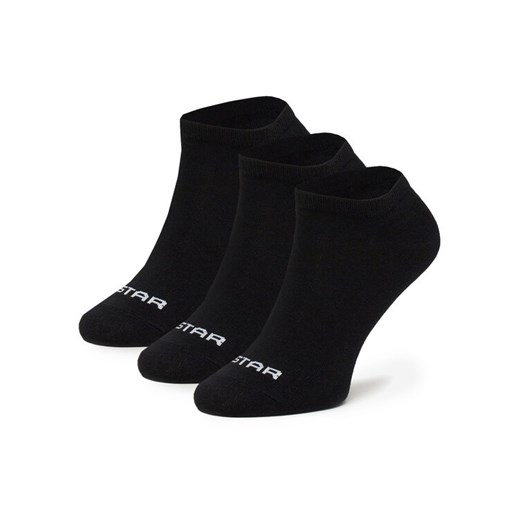 Skarpety krótkie G-Star Raw AS_G-STAR_S_136_SS25 (3-PACK) Czarny ze sklepu eobuwie.pl w kategorii Skarpetki damskie - zdjęcie 186481325
