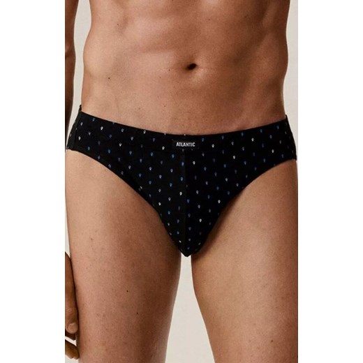 3-pack slipy męskie Sport 3MP-204-CZA/NIEC/CZA, Kolor czarno-granatowy, Rozmiar XL, ATLANTIC ze sklepu Primodo w kategorii Majtki męskie - zdjęcie 186481538