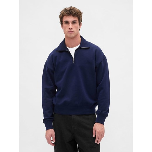 GAP Bluza w kolorze granatowym ze sklepu Limango Polska w kategorii Bluzy męskie - zdjęcie 186482235