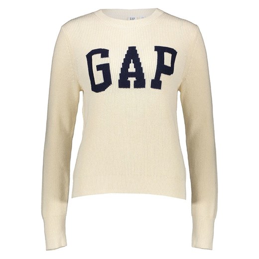 GAP Sweter w kolorze kremowym ze sklepu Limango Polska w kategorii Swetry damskie - zdjęcie 186482376