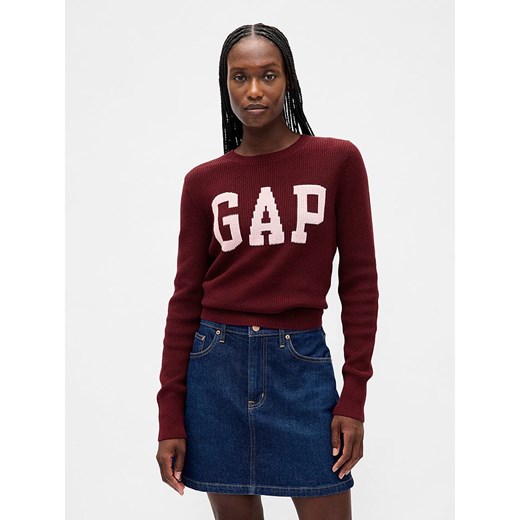 GAP Sweter w kolorze czerwonym ze sklepu Limango Polska w kategorii Swetry damskie - zdjęcie 186482378