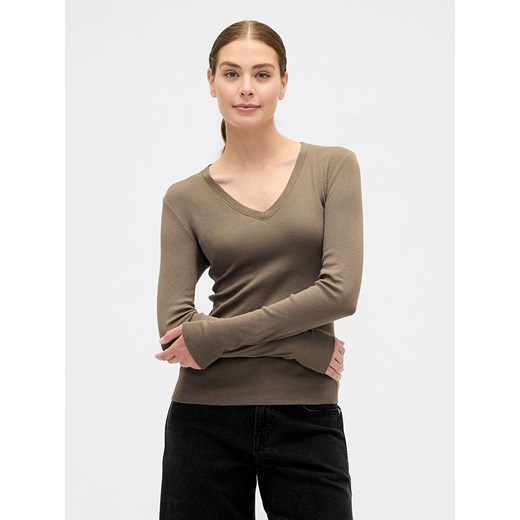 GAP Koszulka w kolorze beżowym Gap XS wyprzedaż Limango Polska